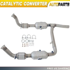 2pcs Catalytic Converter For Ford F-150 1997-2003 F-150 Heritage 2004 V6 4.2l 2pcs Catalytic Converter For Ford F-150 1997-2003 F-150 Heritage 2004 V6 4.2l