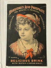 1880s Horsford’s Acid Phosphate Trade Cards Lot (3) Rumford Chemical Works RI