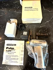 DuraPRO Palm Pro 4.8V Compact Cordless Screwdriver Drill 14 Piece NEW