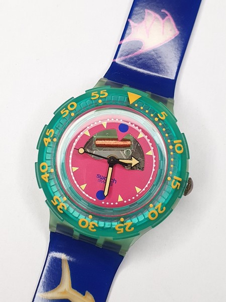 Swatch Scuba Happy Fish SDN101 - funktioniert - 38mm
