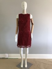 DOLCE & GABBANA Net a porter GUIPURE LACE DRESS size 42 IT