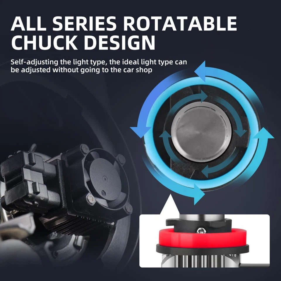 For Mazda 3 2010-2013 4 Pair 1X 9005+3X H11 Daytime Running Light Bulb Headlight Foto 3 de 4