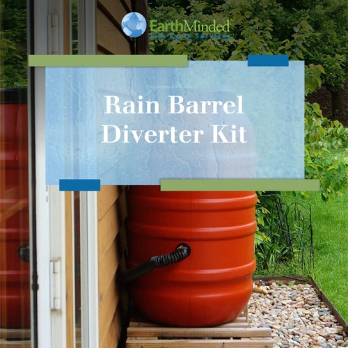 EarthMinded Rain Barrel and Diverter Kit (2 Pack) - Picture 5 of 7