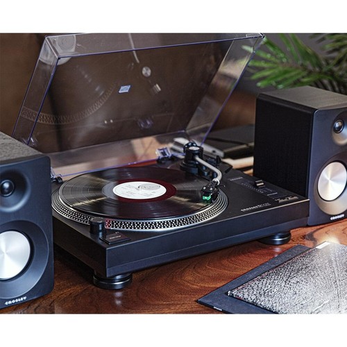 Crosley KT100BT-BK K-Series Bluetooth Turntable System - Black - Picture 4 of 6