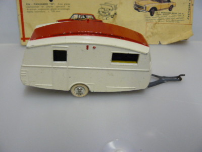 CAR RENAULT BEIGE ET BLEU CIJ 1/43