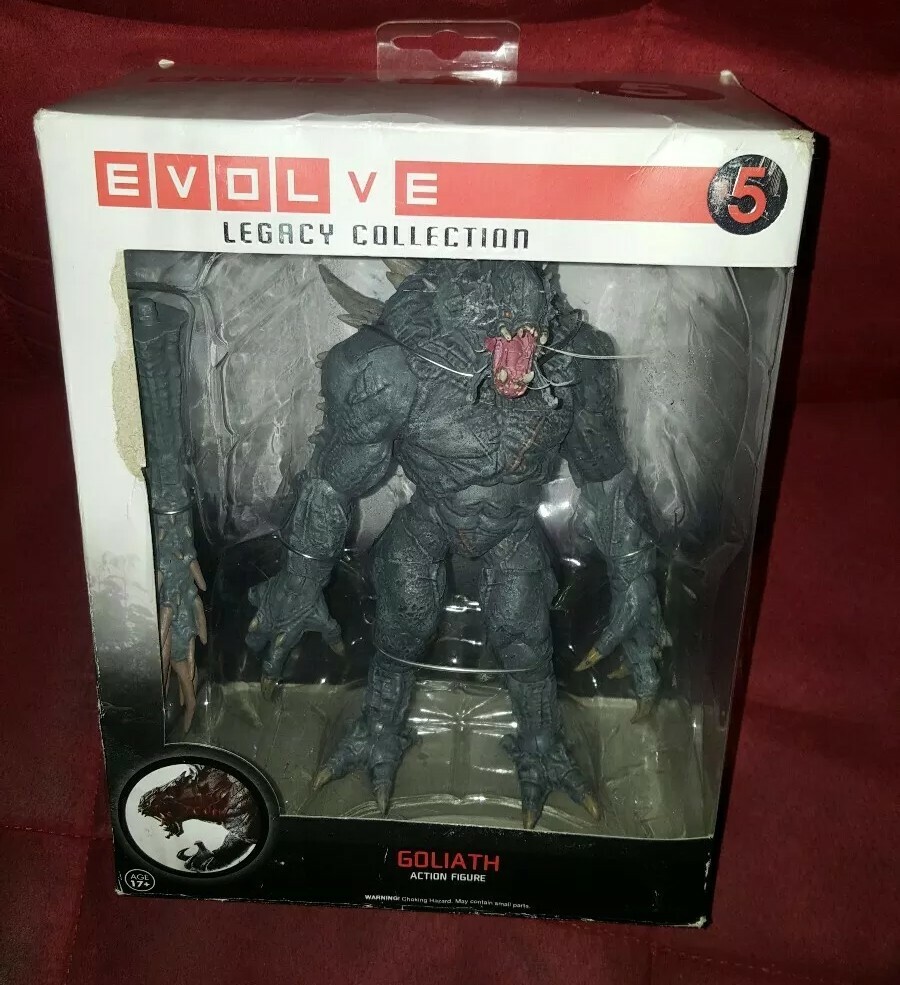 evolve goliath action figure