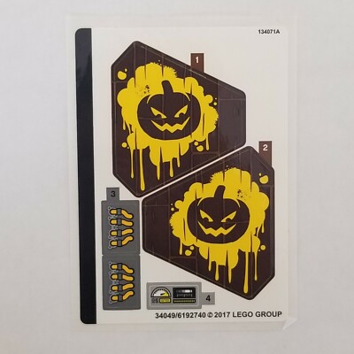 NEW LEGO | Sticker Sheet for set 70913 (34049/6192740) Scarecrow