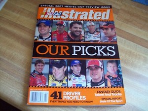 Special 2007 Nextel Cup Preview Issue NASCAR ILLUSTRATED magazine 41 drivers +
