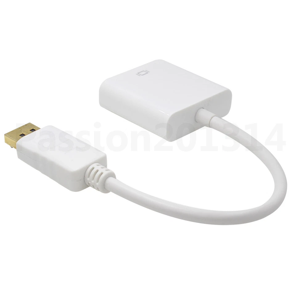 Convertidor de cable de puerto de pantalla adaptador macho a VGA hembra nEW Displayport DP - Imagen 2 de 4