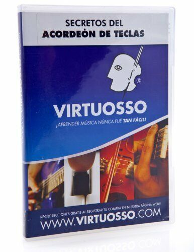 DVD y CD Virtuosso Curso de Acordeon De Teclas Vol.1 - Imagen 1 de 1