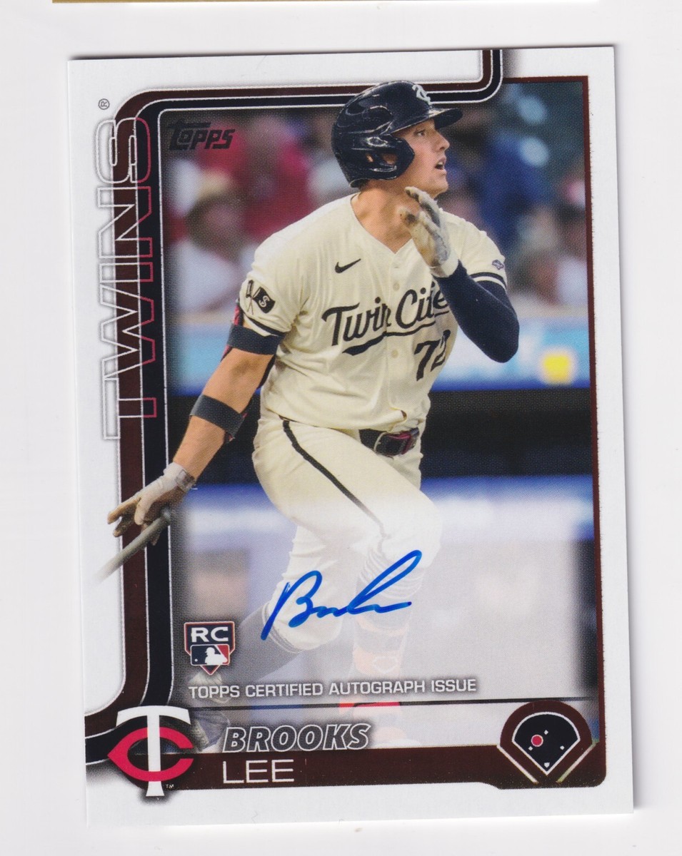 その他 topps redemption 2025 Topps REAL ONE AUTOGRAPH #317 BROOKS LEE RC Rookie