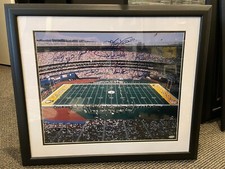 THREE RIVERS STADIUM GREENE NOLL FRANCO FRAMED 16X20 11 SIGNED PHOTO STEINER