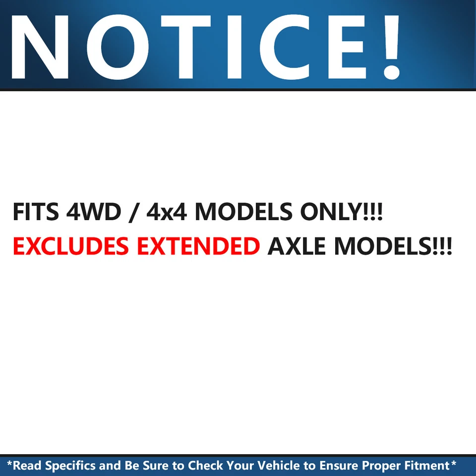 Kit de eslabones de arrastre de varilla de amarre de rótula 4x4 9 piezas para Ford F-250 F-350 Super Duty 4x4 Foto 2 de 4