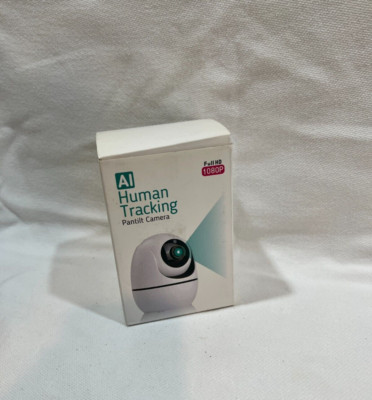 AI Human Tracking PanTilt Camera  Indoor Security Full HD 1080P , Wi-Fi,
