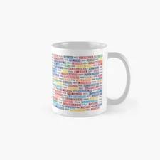 ESC: Host Cities Classic Mug , Gift For Family
