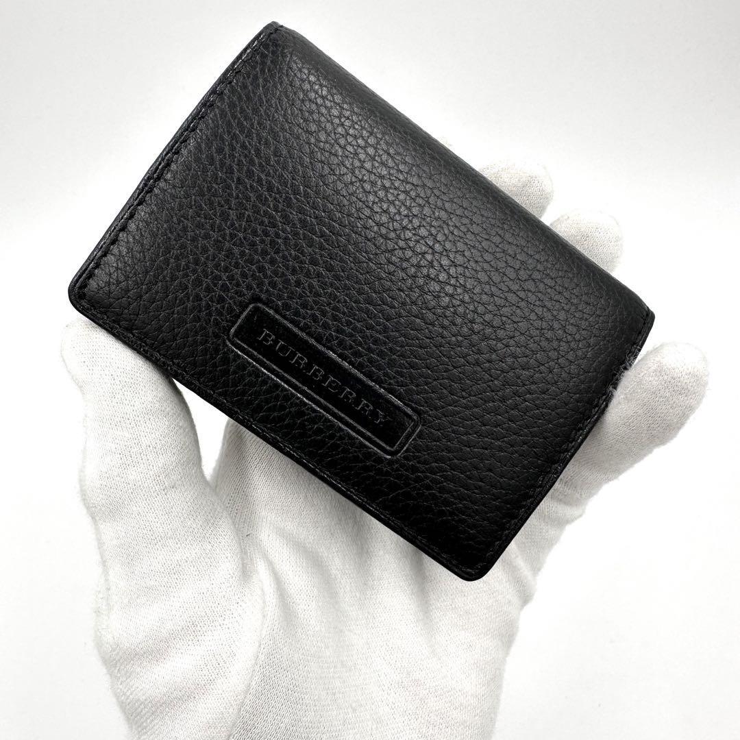 BURBERRY Coin Case, Nova Check Leather Authentic | eBay
