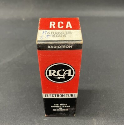 RCA Radiotron Electron Tube 6W4GT, Untested