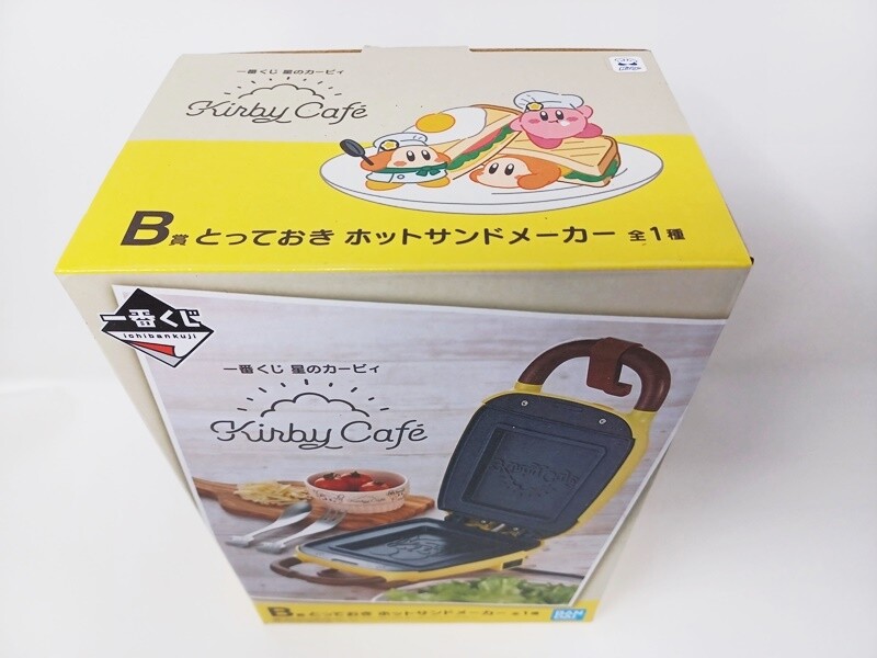RARE Kirby of the Stars Kirby Café Sandwich toaster AC100V