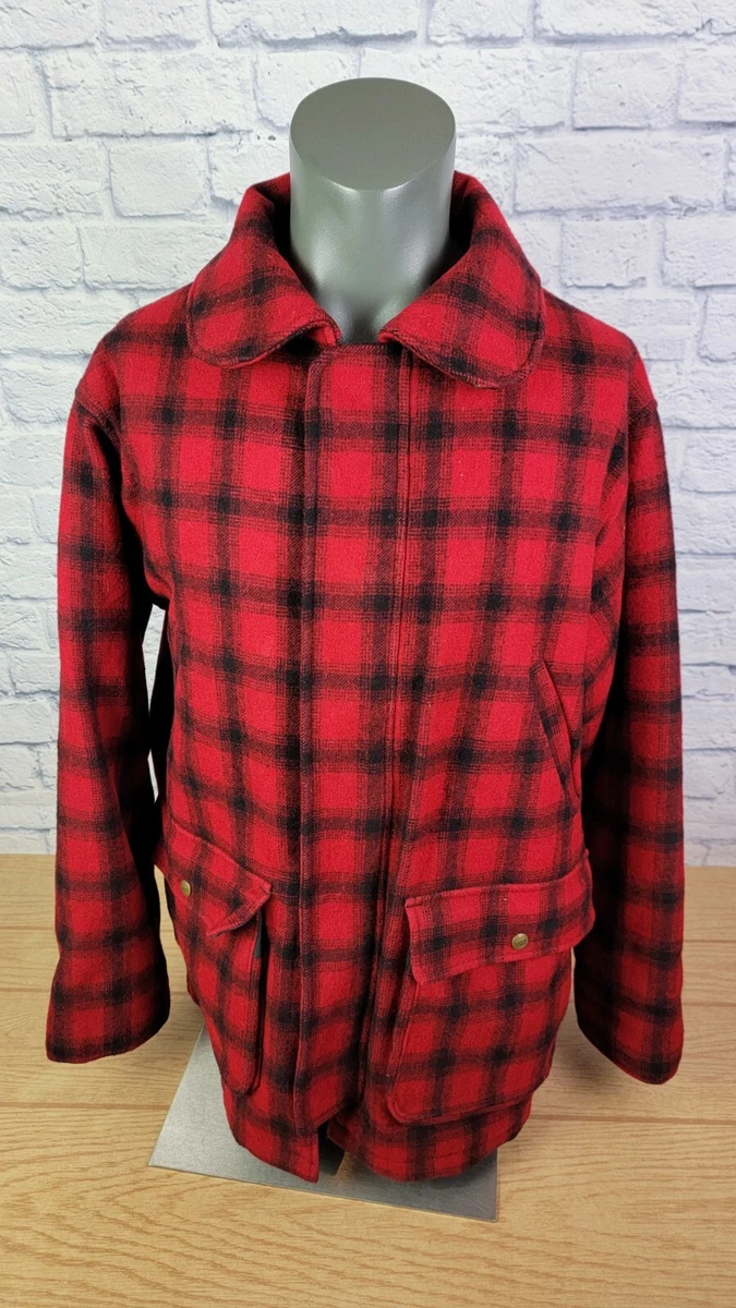 Ll bean buffalo plaid jacket sale