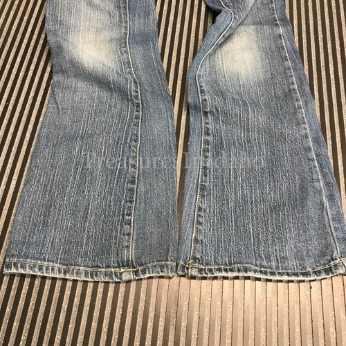 Levis Flare 517 Girls Jeans Size 12 Stretchy flared slim - Picture 12 of 13