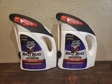 Lot Of 2 Hot Shot Bed Bug, Flea ,Dust Mite Killer With Egg Kill 2 Qt. No Odor