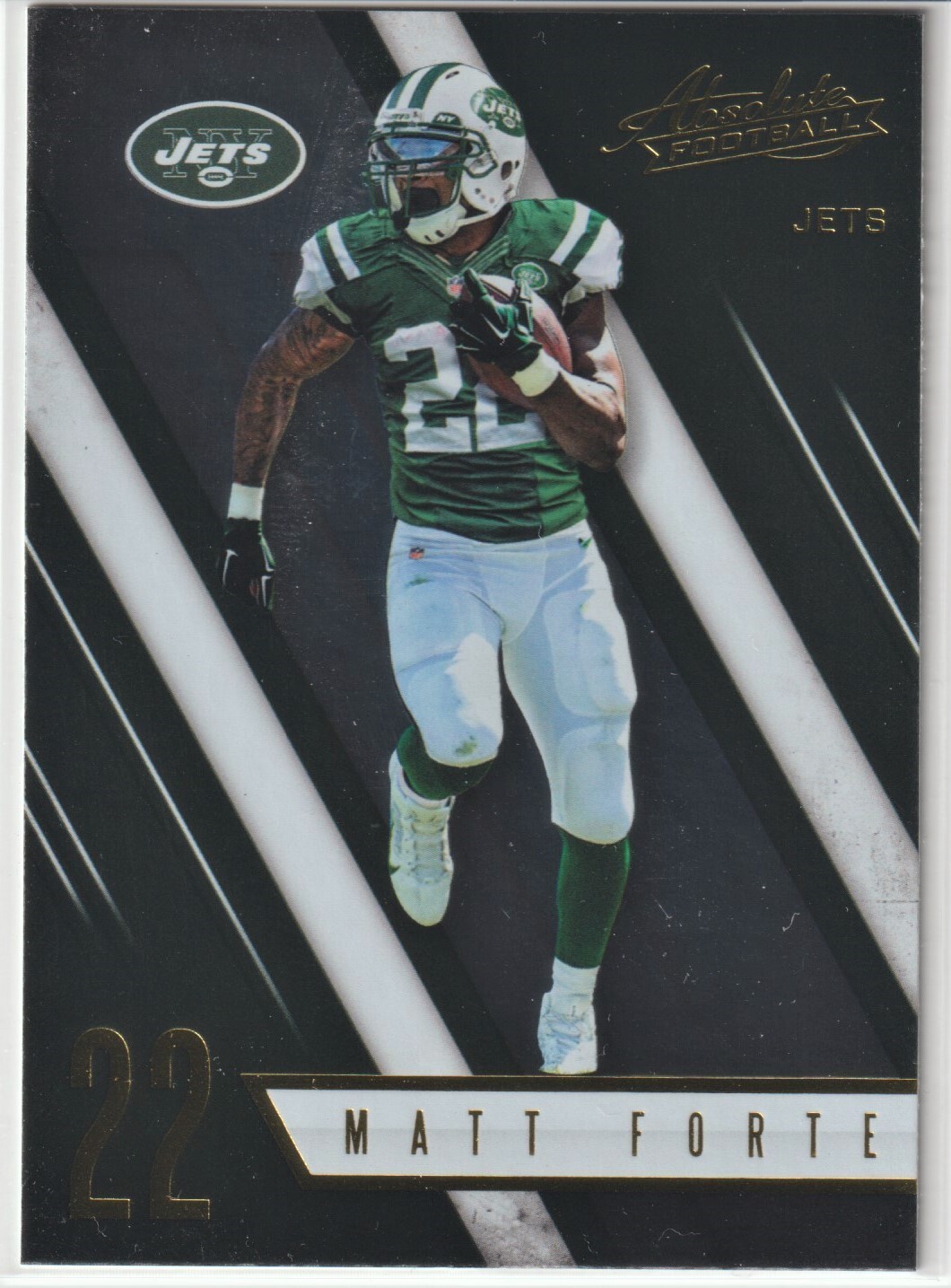 2016 Panini Absolute - MATT FORTE - #40 - New York Jets
