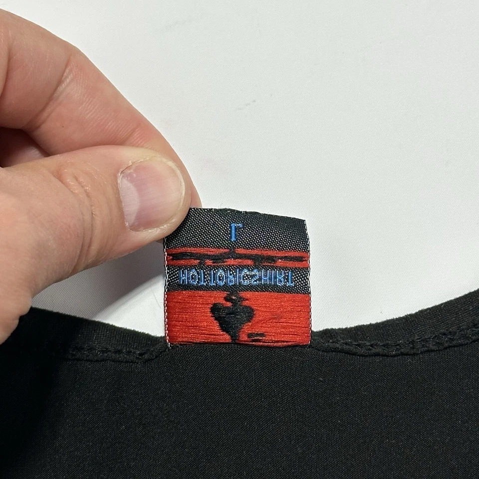 Camiseta De Colección Misfits Band Para Hombre Talla L Negra Manga Corta Calavera Grande Gráfica Música Foto 4 de 4