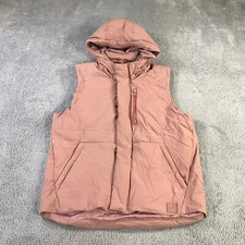 The Arrivals Jacket Womens Large Coat Puffer Vest Pink Chinese Duck Down unise