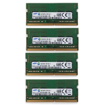Samsung DDR4 SDRAM 4 GB Capacity per Module Memory (RAM) for sale