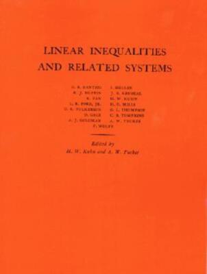 Linear Inequalities And Related Systems  (Am-38), Volume 38