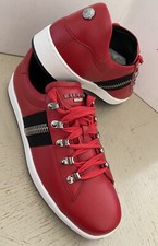 New $695 Balmain Lace-Up Low-Top Leather Snea...
