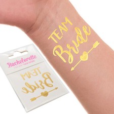 10pcs. Team Bride Temporary Tattoo Bachelorette Party Wedding Waterproof Sticker