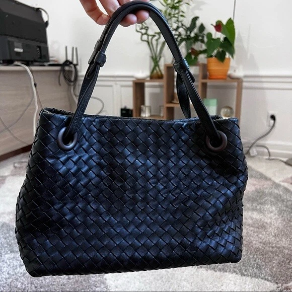 Bottega veneta hotsell grey bag