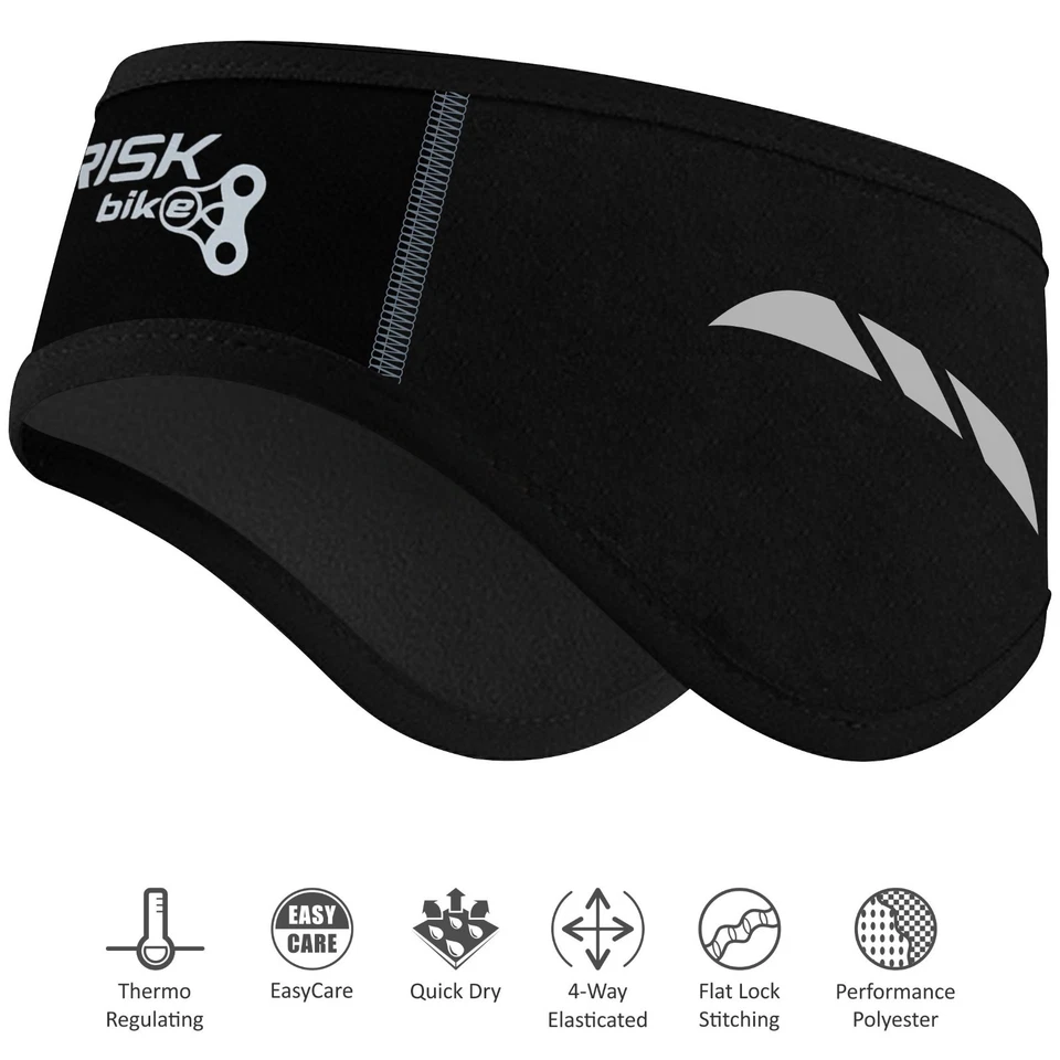 Cycling Ear Warmer Headband Cap Motorcycle Winter Windproof Under Helmet Brisk - Image 2 of 3