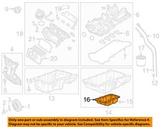 CHRYSLER OEM 19-22 Cherokee Engine Engine Parts-Lower Oil Pan 5048407AB