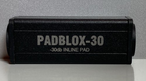 Rapco 30 db Audio Pad - PADBLOX-30 XLR-M zu XLR-F *KOSTENLOSER VERSAND* - Neu im Karton