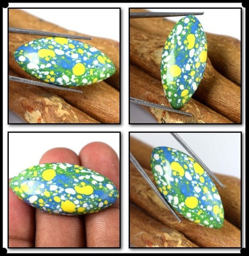 Natural Mix Shape Multi-Color Turquoise Gemstone Certified Wedding Gift - Picture 76 of 84