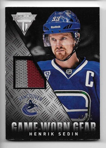 13/14 TITANIUM GAME-WORN GEAR PRIME JERSEY /50 (#GGAF-GGZRI) U-Pick From List - Picture 2 of 4