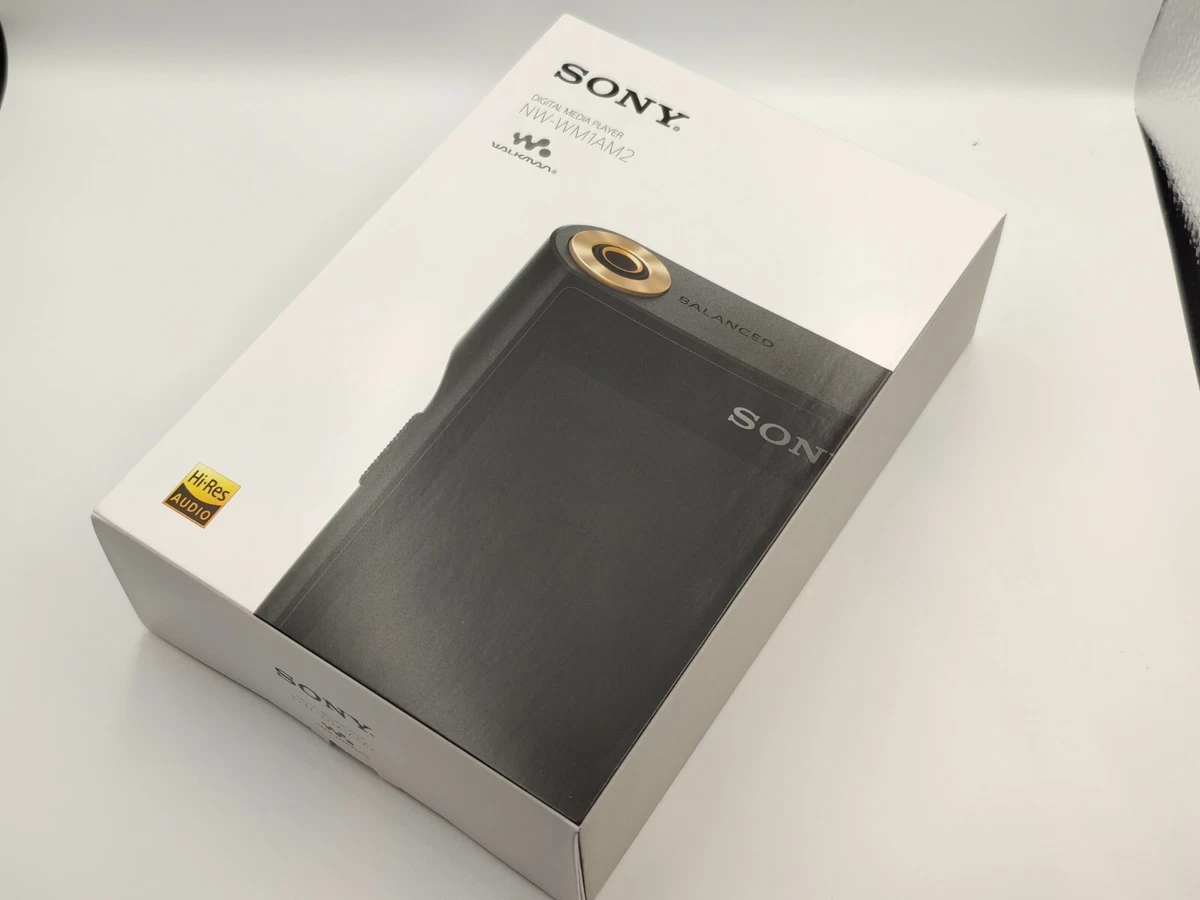 SONY NW-WM1AM2 WALKMAN Black Signature Series 128GB Android 11 Hi