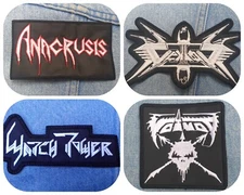 Voivod Anacrusis Vektor Watchtower embroidered patch thrash metal annihilator