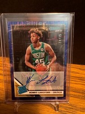 2019 Panini Donruss Romeo Langford Infinite Blue Rated Rookie FULL Auto 24/35