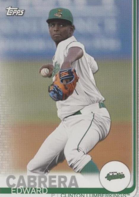 2019 Topps Pro Debut - Edward Cabrera #7 - 1 of 1