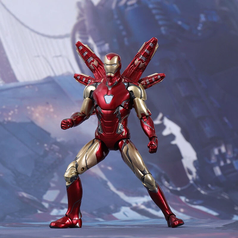 Figura de acción ZD TOYS Armored MK85 Iron Man Avengers Endgame Marvel 7" marca 85 Foto 2 de 4