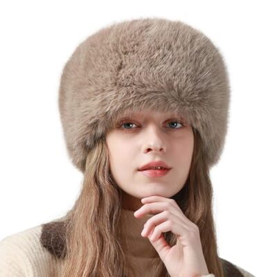 Winter Faux Fur Hat for Women Girls Cossack Russian Style 7  display picture 2