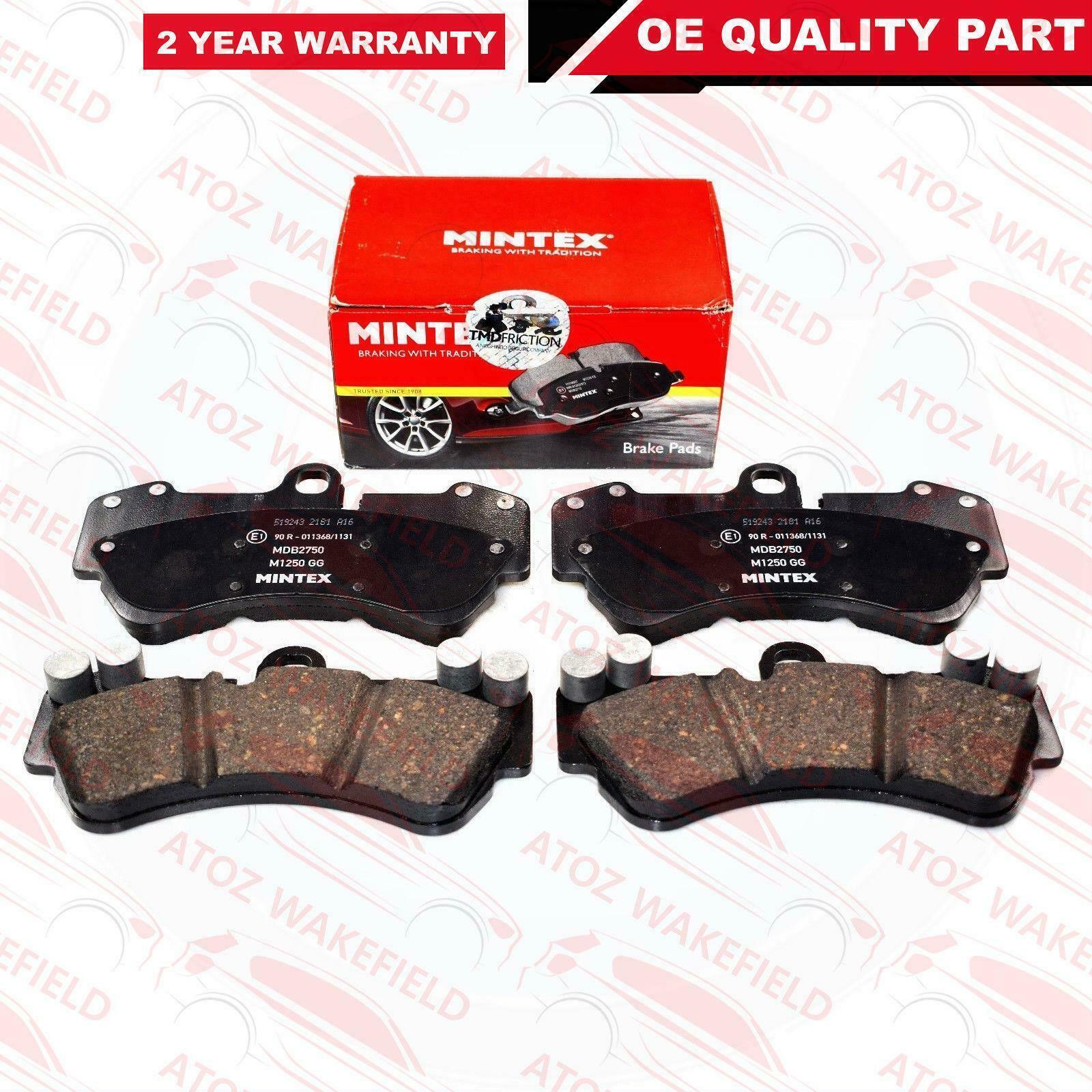 FOR PORSCHE CAYENNE FRONT PREMIUM MINTEX/TEXTAR BRAKE PADS *FOR BREMBO