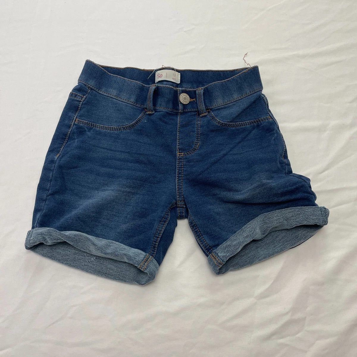 Blue jean shorts for kids 2025