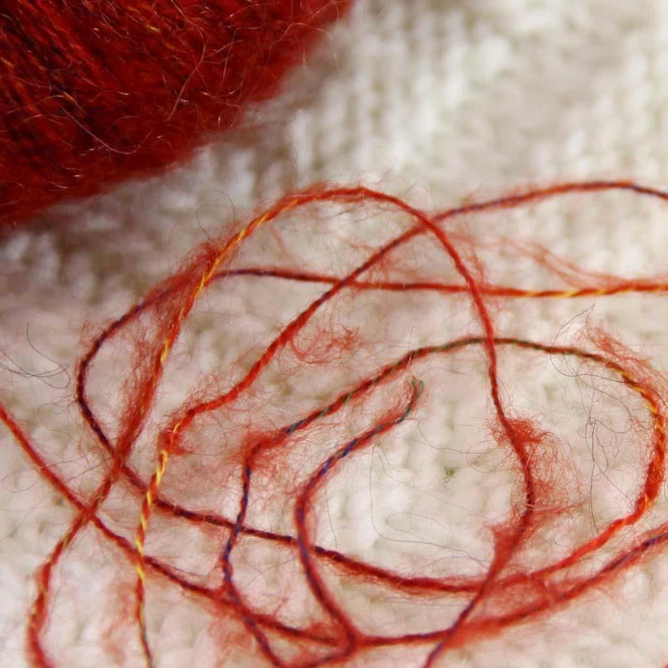 Sale 1BallX50g Fluffy MOHAIR Rainbow Sweater Shawl Wrap Hand Knit Crochet Yarn - Image 3 of 4