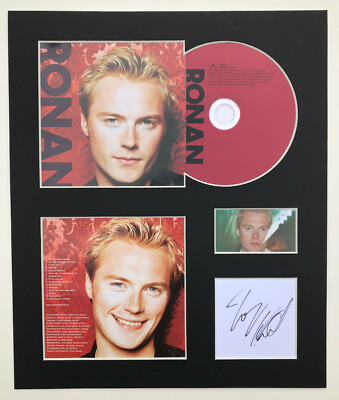 RONAN KEATING - Signed Autographed - RONAN - Album Display