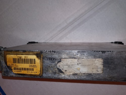 12.7 Detroit Diesel DDEC 111 ECM #23518645 9/13/96 For Parts or Repair No Core - Picture 4 of 6
