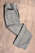 Men's VTG 1960s Levi's Sta-Prest Grey  Blue Striped Flare Pants Sz W32 60s